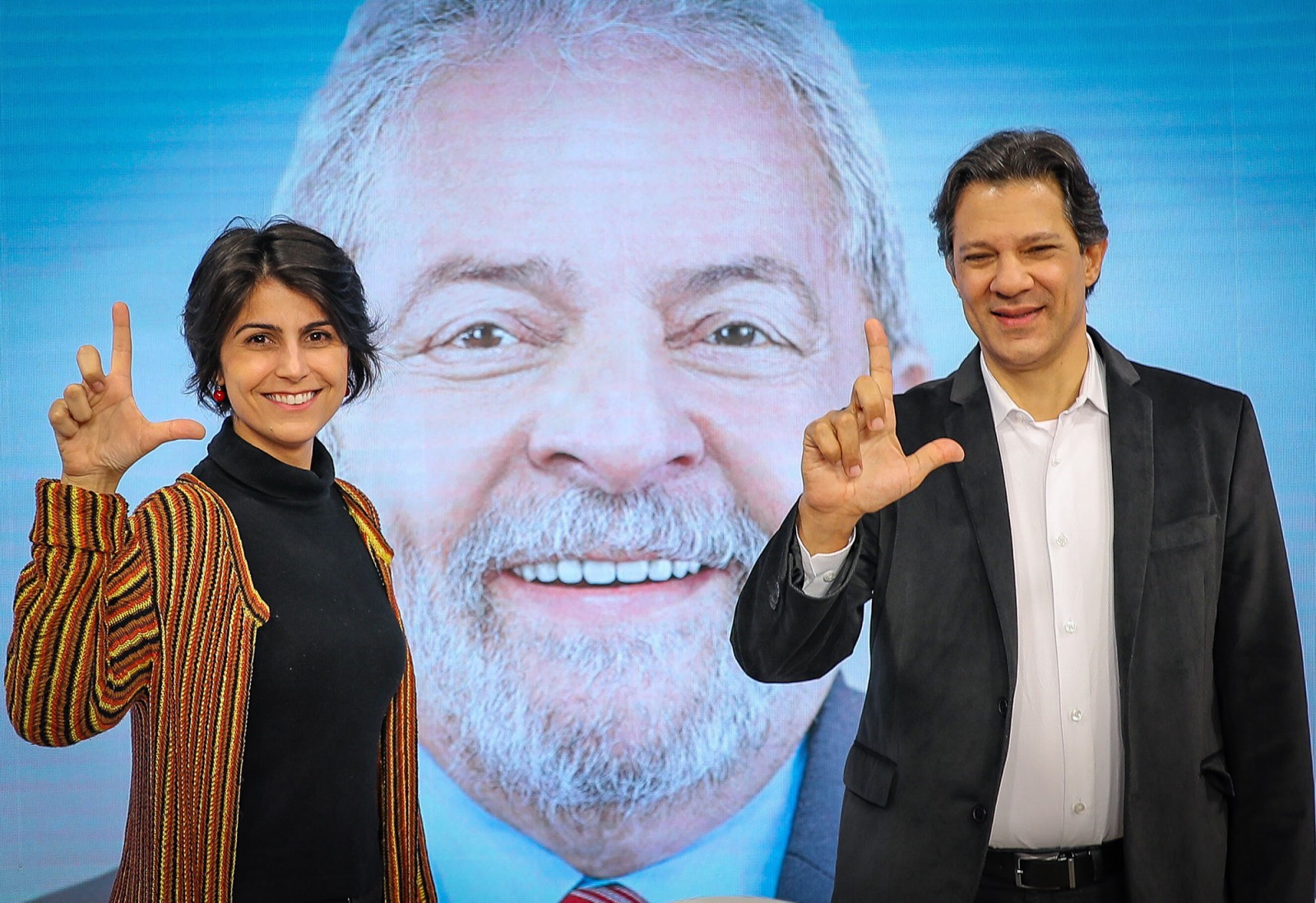 Lula empurra Haddad do 7º para o 2º lugar em pesquisa