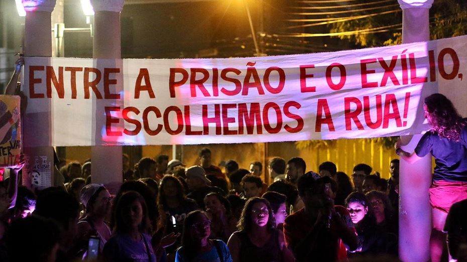 Frentes ‘Brasil Popular’ e Povo sem medo’ realizam ato contra Bolsonaro, no Derby