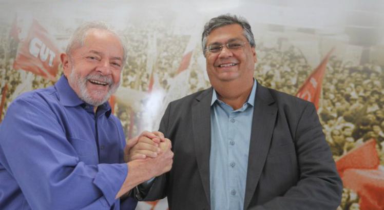 Lula nega ter convidado o governador Flávio Dino, do PCdoB, para o PT