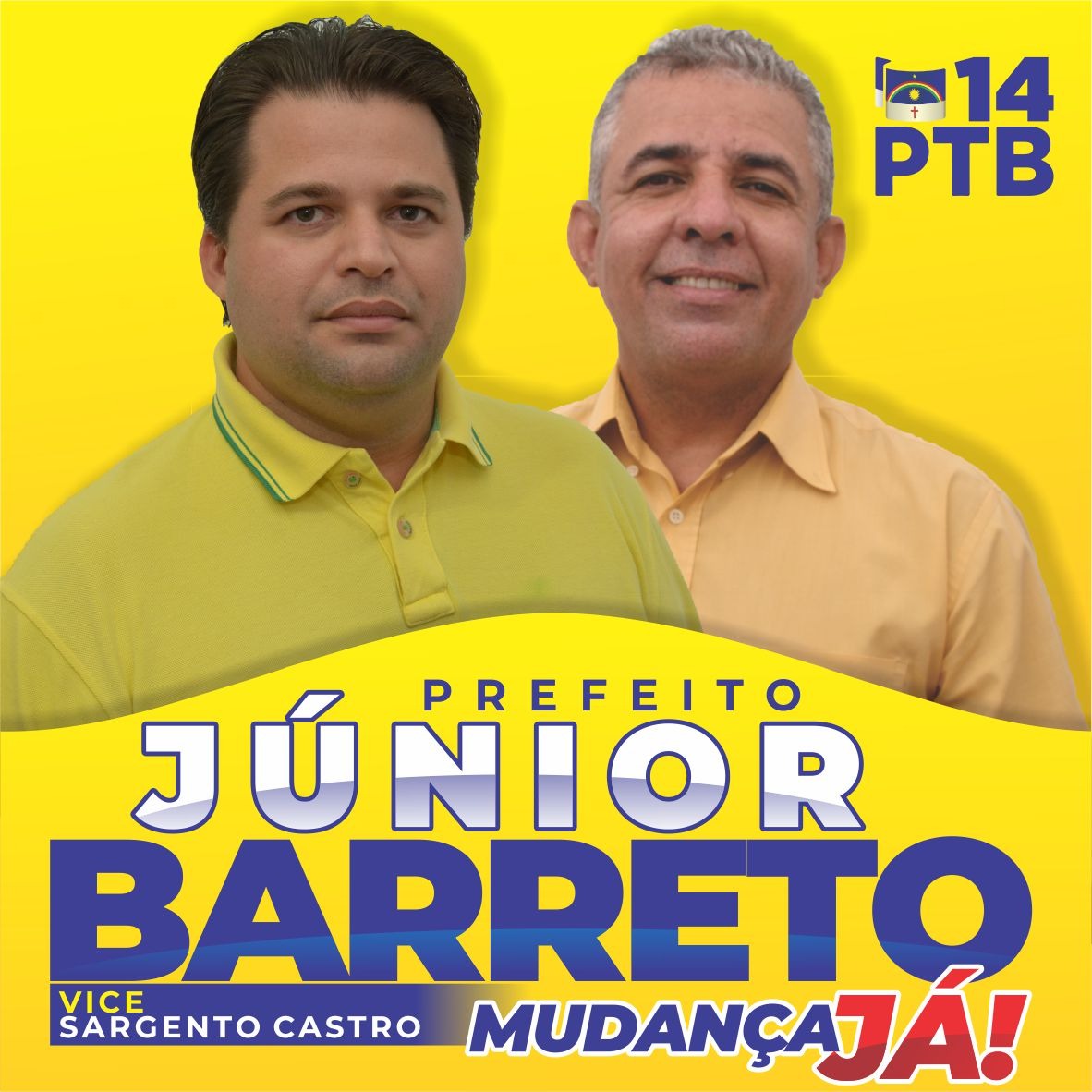 PTB homologa a Candidatura de Júnior Barreto com Sargento Castro na Vice
