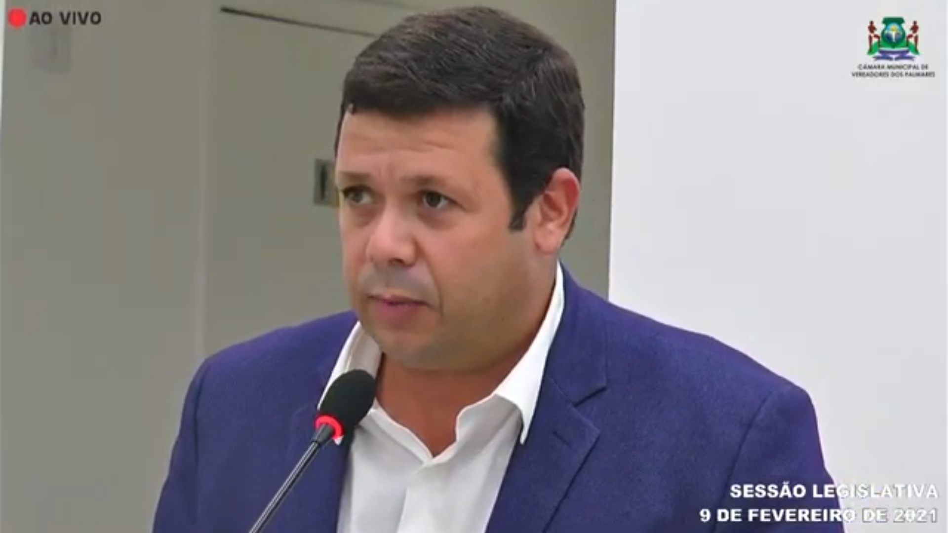 Palmares: Prefeito Júnior Melo leva mensagem de unidade à Câmara de Vereadores